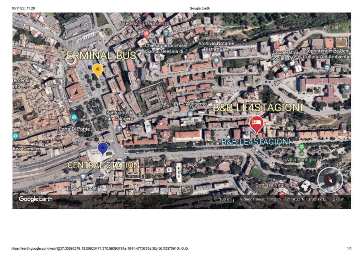 B&B Le 4 Stagioni Sul Viale, Belvedere Di Agrigento Exterior photo